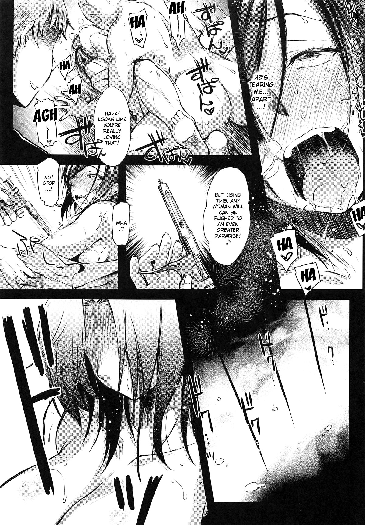 Hentai Manga Comic-Nogami Saeko's Close Call-Read-11